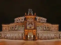 Semperoper din Dresda.