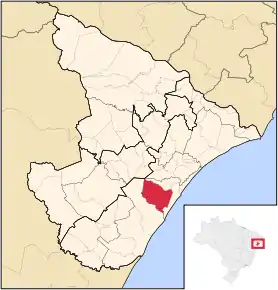 Poziția localității São Cristóvão