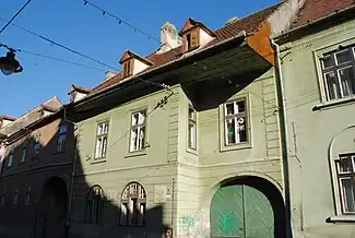 Clădirea din Sibiu în care a locuit Zaharia Boiu, str. Mitropoliei 19 (monument istoric)