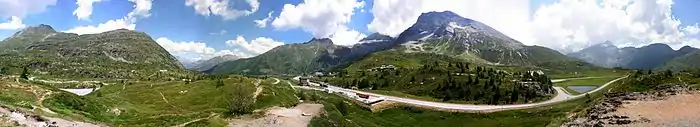 Panorama Pasului Simplon