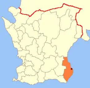 Poziția localității Simrishamn