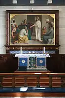 O compoziție luterană daneză din secolul al XIX-lea care nu arată atingerea