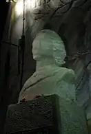 Bustul lui Mihai Eminescu