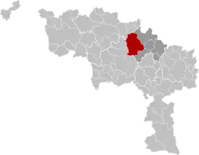 Soignies în Provincia Hainaut