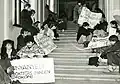 Protestul de solidaritate studenţilor din Cluj, 1994