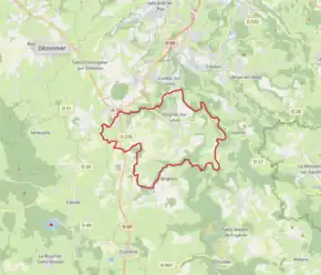 Poziția localității Solignac-sur-Loire