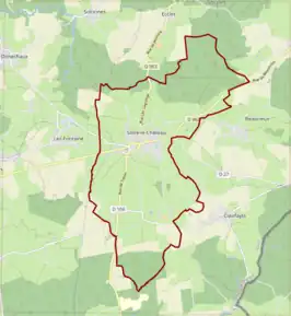 Poziția localității Solre-le-Château