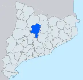 Poziția localității Solsonès