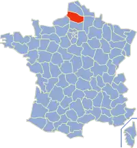 Poziția regiunii Somme