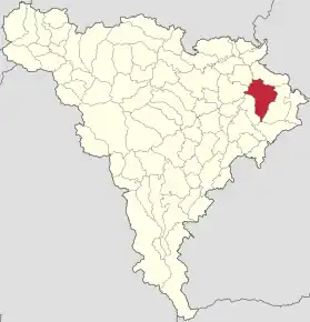 Poziția localității Șona