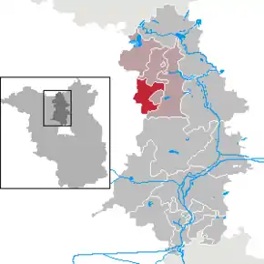Poziția localității Sonnenberg