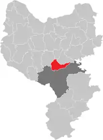 Poziția localității Sonntagberg