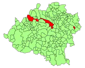 Poziția localității Soria