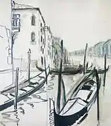 Schiță Grand Canale (Veneția)