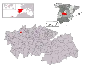 Poziția localității Sotillo de las Palomas