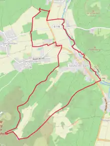 Poziția localității Soultz-les-Bains