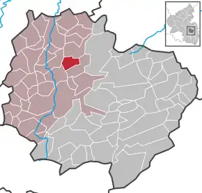 Poziția localității Sankt Alban