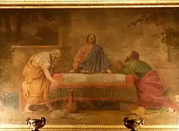Les Pélerins d'Emmaüs, (1840), Paris, la Biserica Saint-Denys-du-Saint-Sacrement.