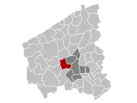 Staden în Provincia Flandra de Vest