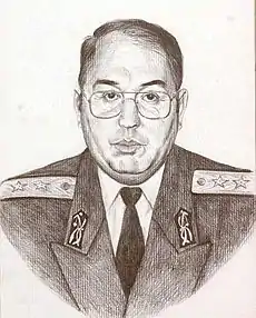 Generalul de divizie dr. Stan Stângaciu (1996-1999).