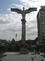 Statuia „Bucovina înaripată” (în Piața 22 Decembrie)