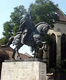 Statuia ecvestră a lui Mihai Viteazul din Alba Iulia