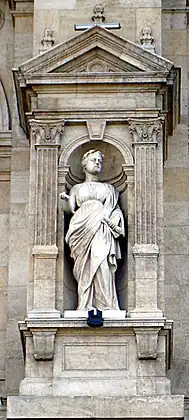 Statuie alegorică 6 Adevărul - Palatul de Justiţie din Bucureşti