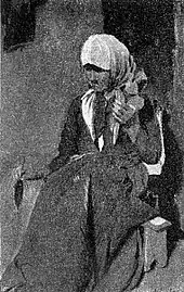 Babă torcând[ Ștefan Luchian ]