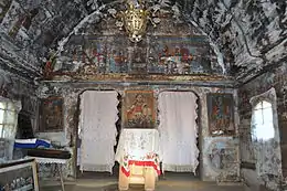 Biserica de lemn „Cuvioasa Paraschiva” (interior)