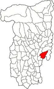 Poziția localității Stoilești