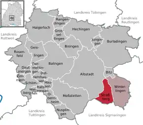 Poziția localității Straßberg