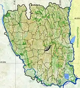 Poziția localității Suhurlui