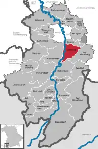 Poziția localității Sulzberg