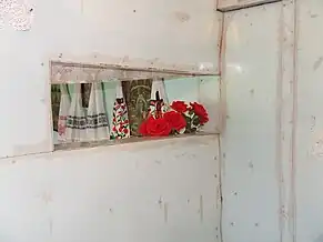 Spaţiu între naos şi pronaos