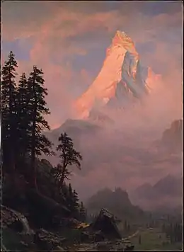 Sunrise on the Matterhorn, Muzeul Metropolitan de Artă