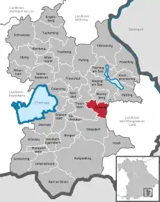 Poziția localității Surberg