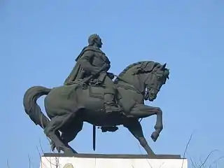 Monumentul lui Suvorov din Dumbrăveni