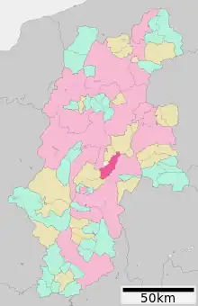 Poziția localității Suwa