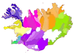 Comunele Islandei⁠(en)[traduceți]