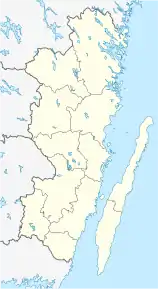 Poziția localității Kalmar