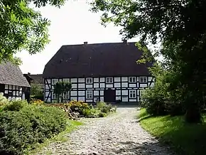 Clădiri din Swołowo.