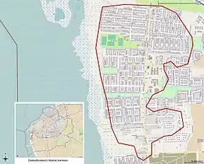 Poziția localității Bunkeflostrand