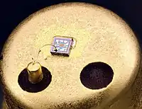 TAA550 circuit integrat cu rolul de stabilizator tensiune compensat în temperatură (33V), utilizat în tunere tv sau radio.