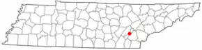 Poziția localității Decatur