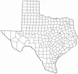 Localizare Mexia, Texas