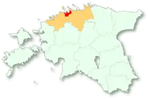 Poziția localității Tallinn