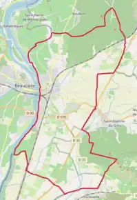 Poziția localității Tarascon