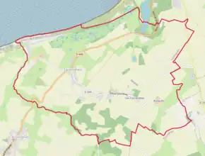 Poziția localității Tardinghen