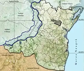 Amplasarea în cadrul județului