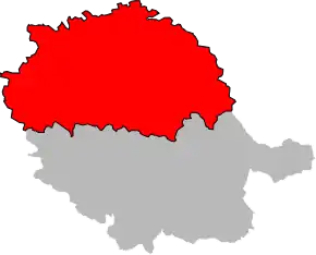 Arondismentul Albi în cadrul departamentului Tarn